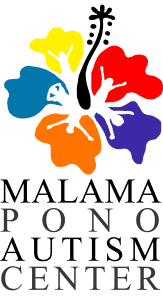 Logo for Malama Pono Autism Center